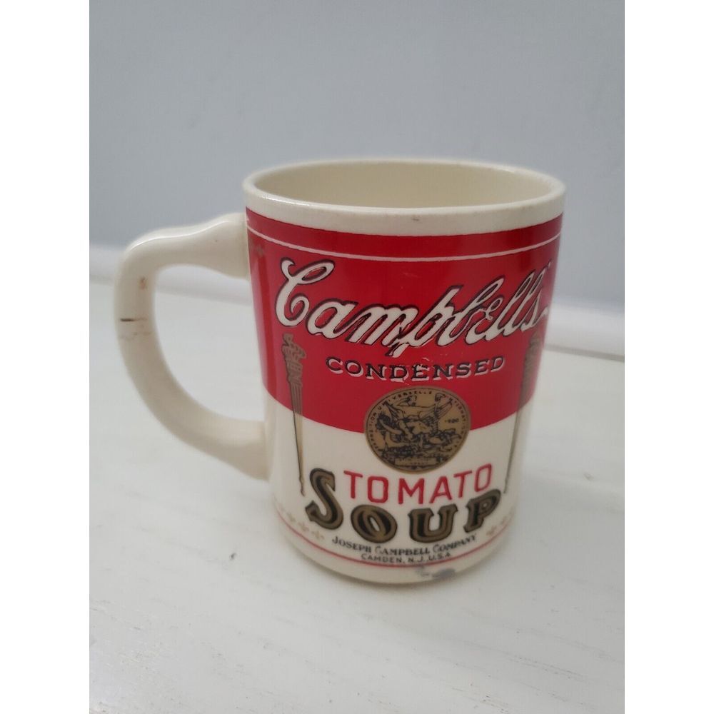 Vintage Campbell's Condensed Tomato Soup Coffee Mug Cup‎ Made in USA 8oz 1970's - Picture 2 of 4
